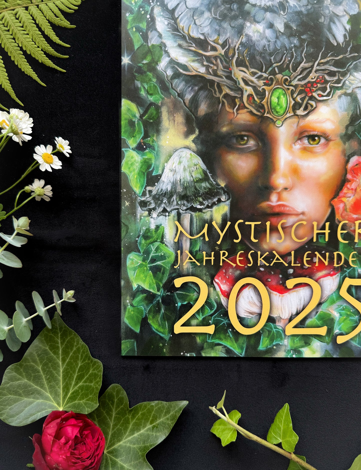 Mystischer Jahreskalender 2025, Kunstkalender Din A4