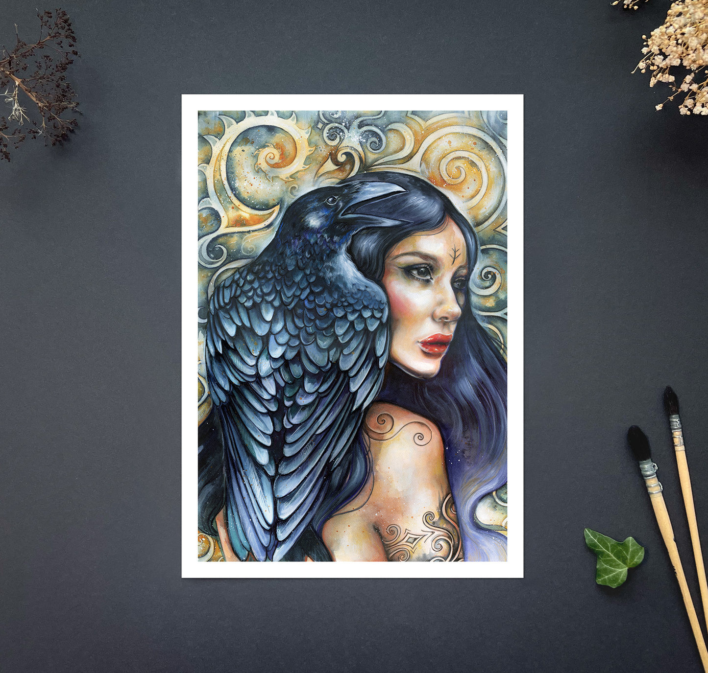Fine Art Print Morrigan