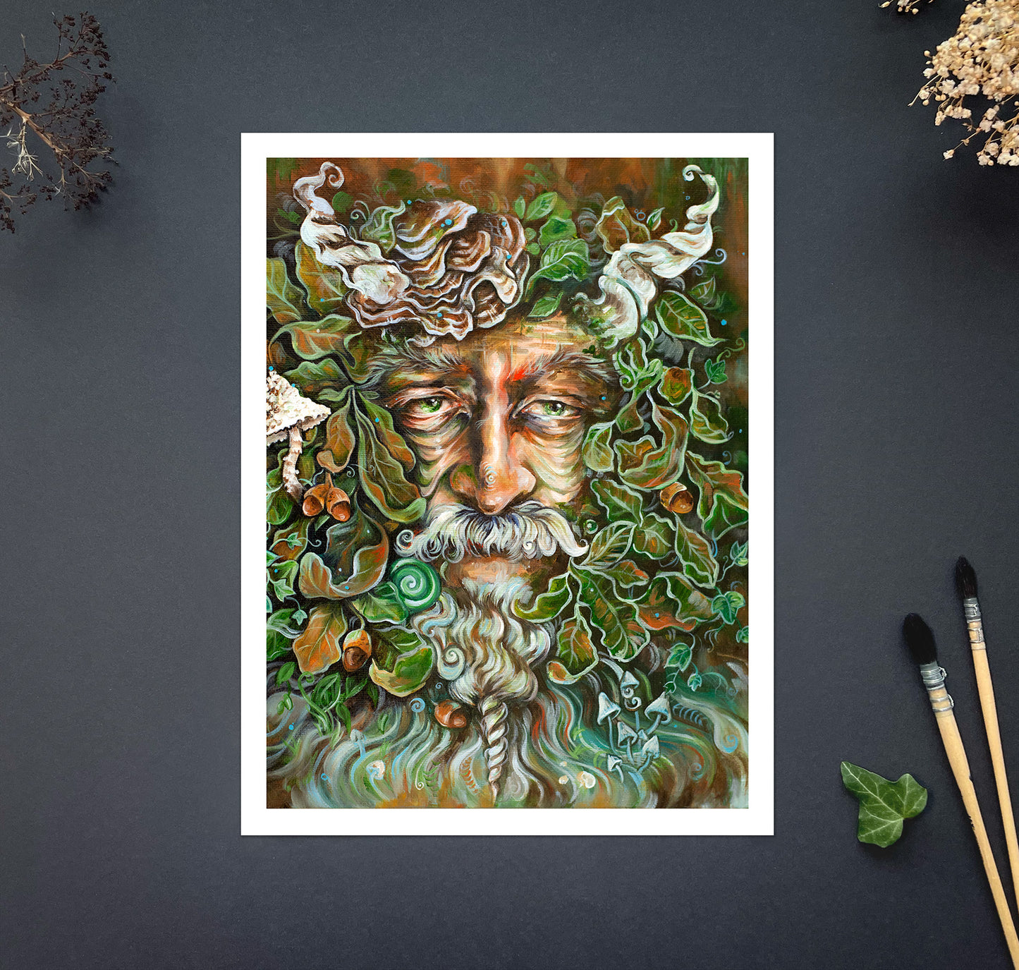 Fine Art Print Green Man