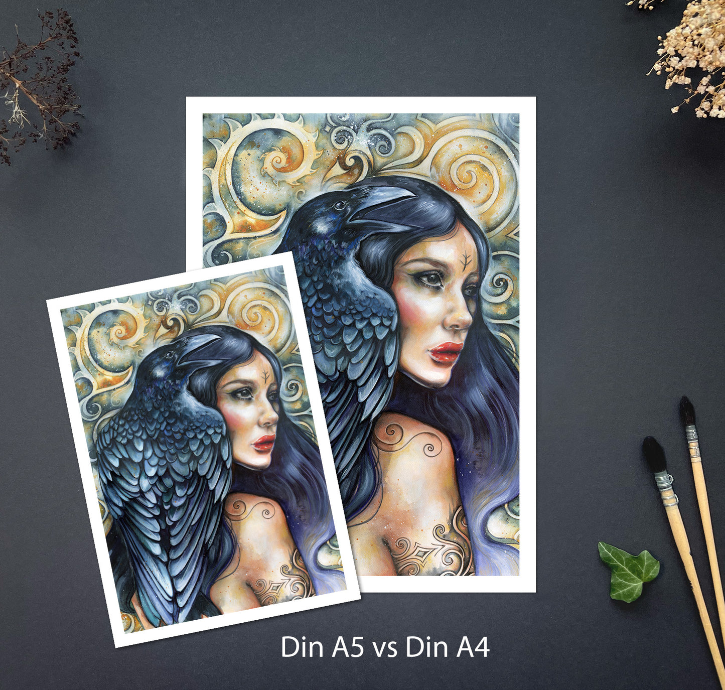 Fine Art Print Morrigan