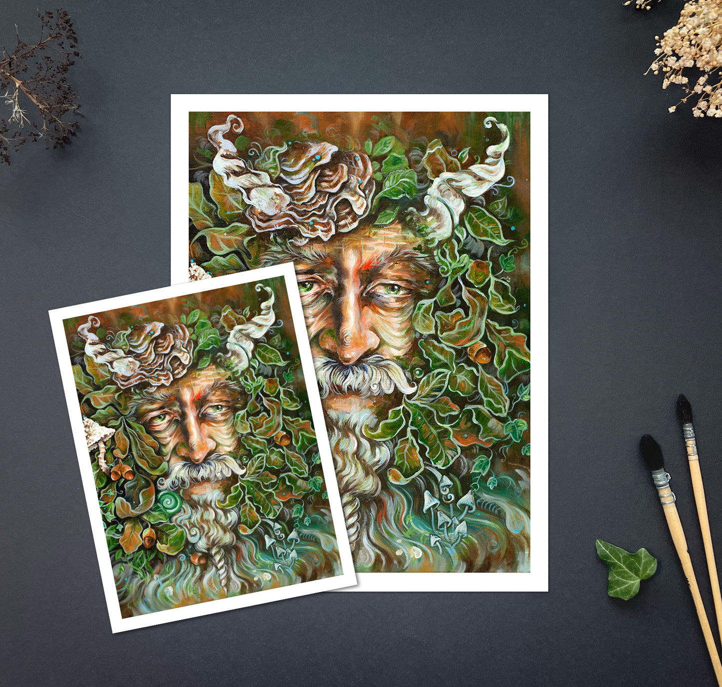 Fine Art Print Green Man