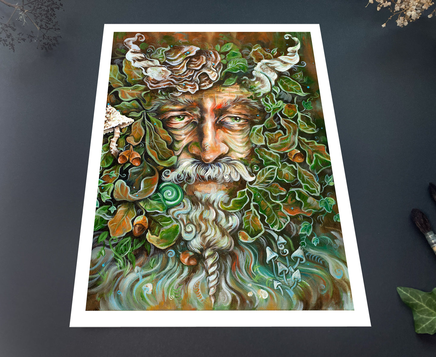 Fine Art Print Green Man