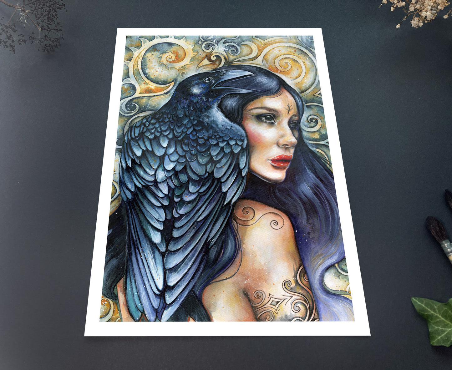 Fine Art Print Morrigan