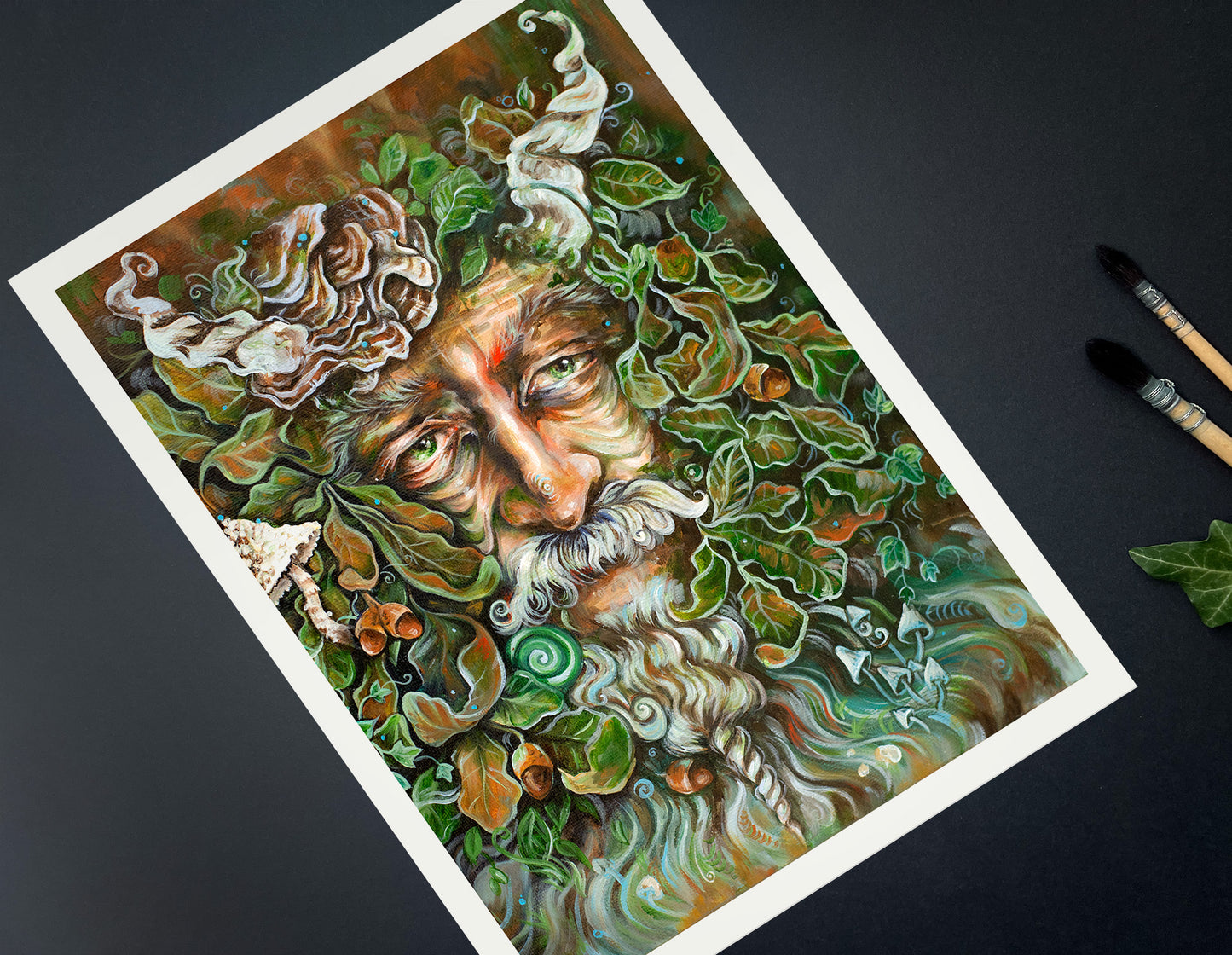Fine Art Print Green Man
