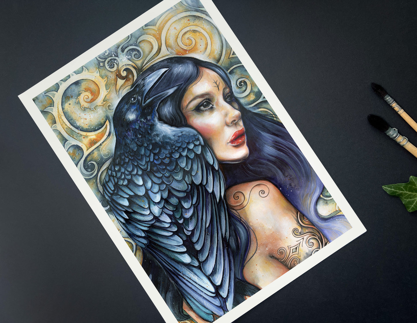 Fine Art Print Morrigan