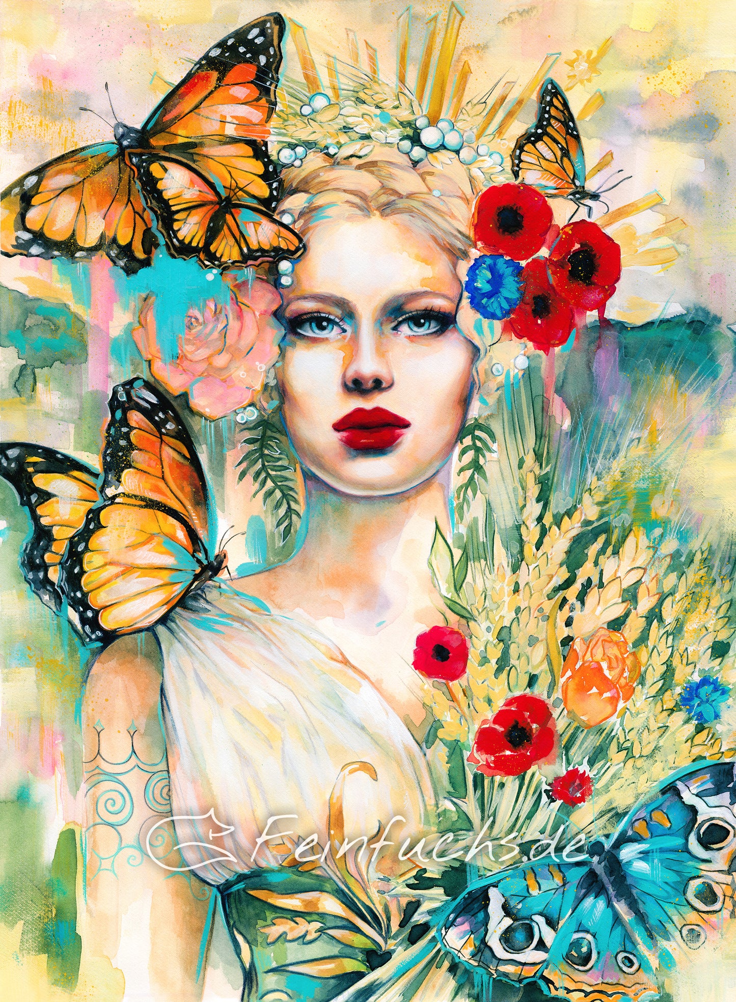 Fine Art Print Göttin Demeter
