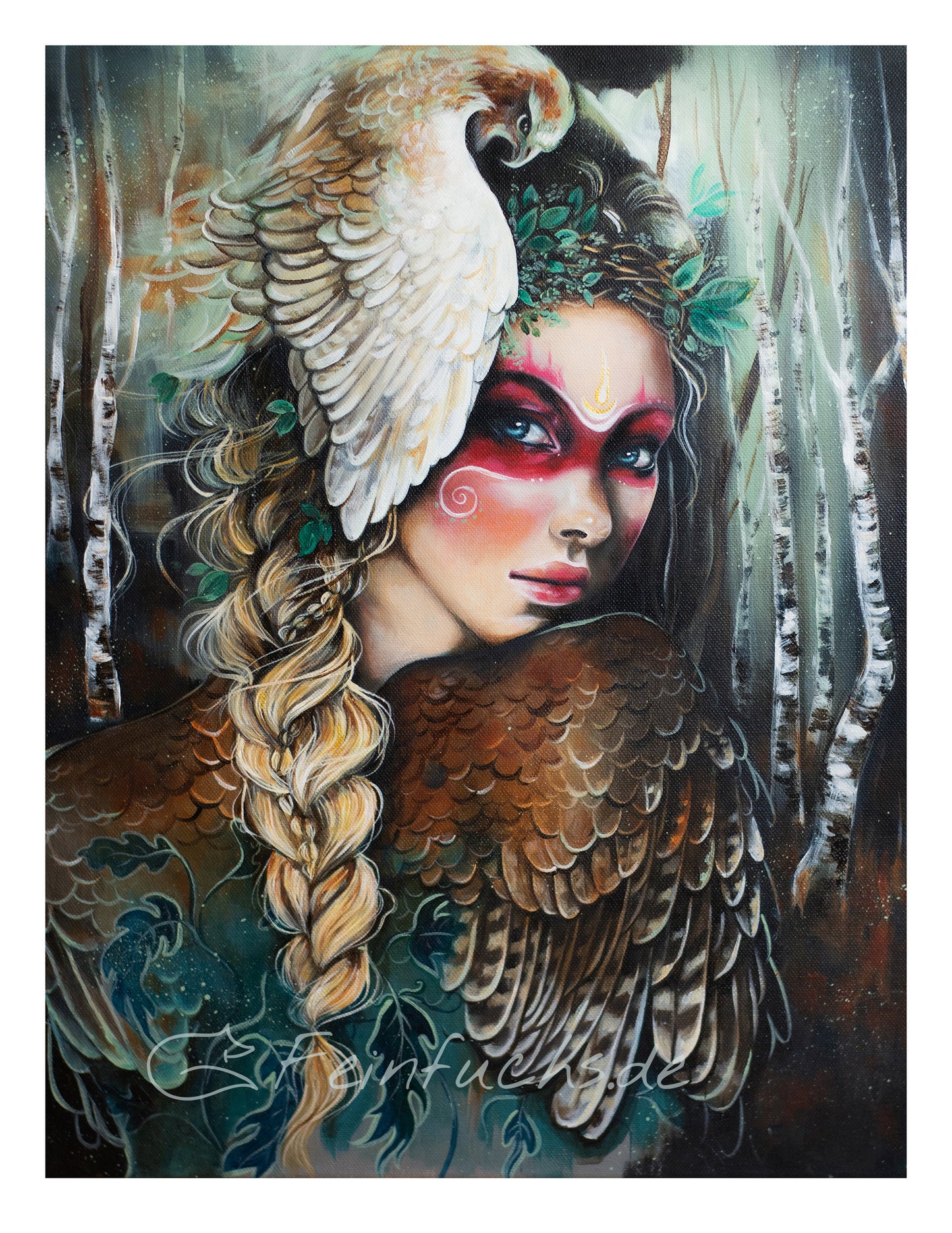 Fine Art Print Göttin Freya