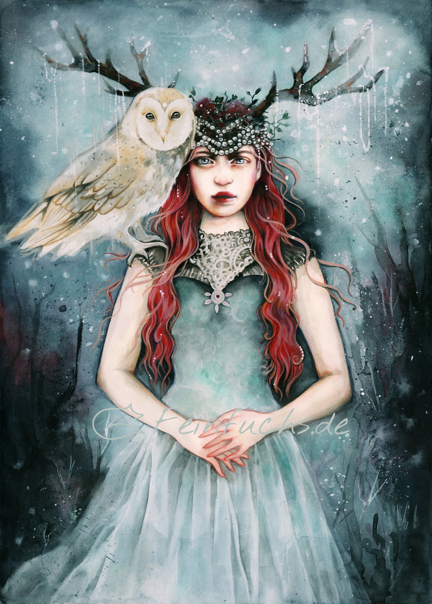 Fine Art Print Skadi, Goddess of Winter