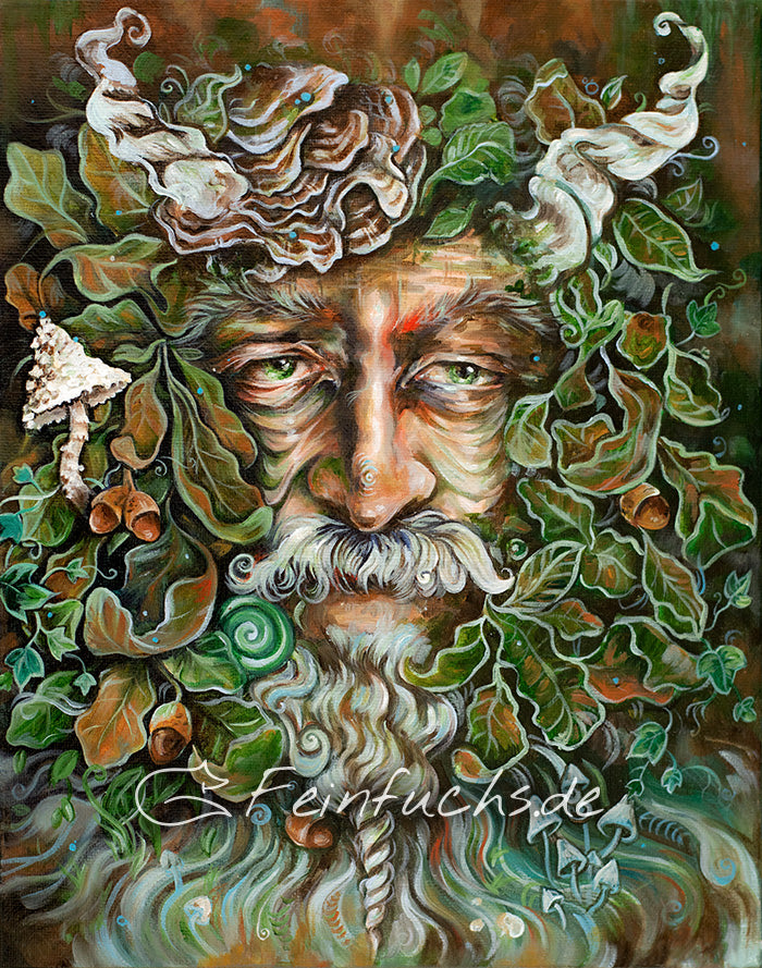 Fine Art Print Green Man