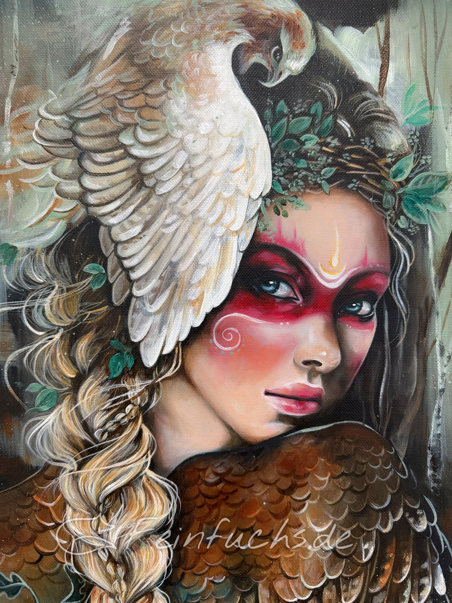 Originalmalerei Freya