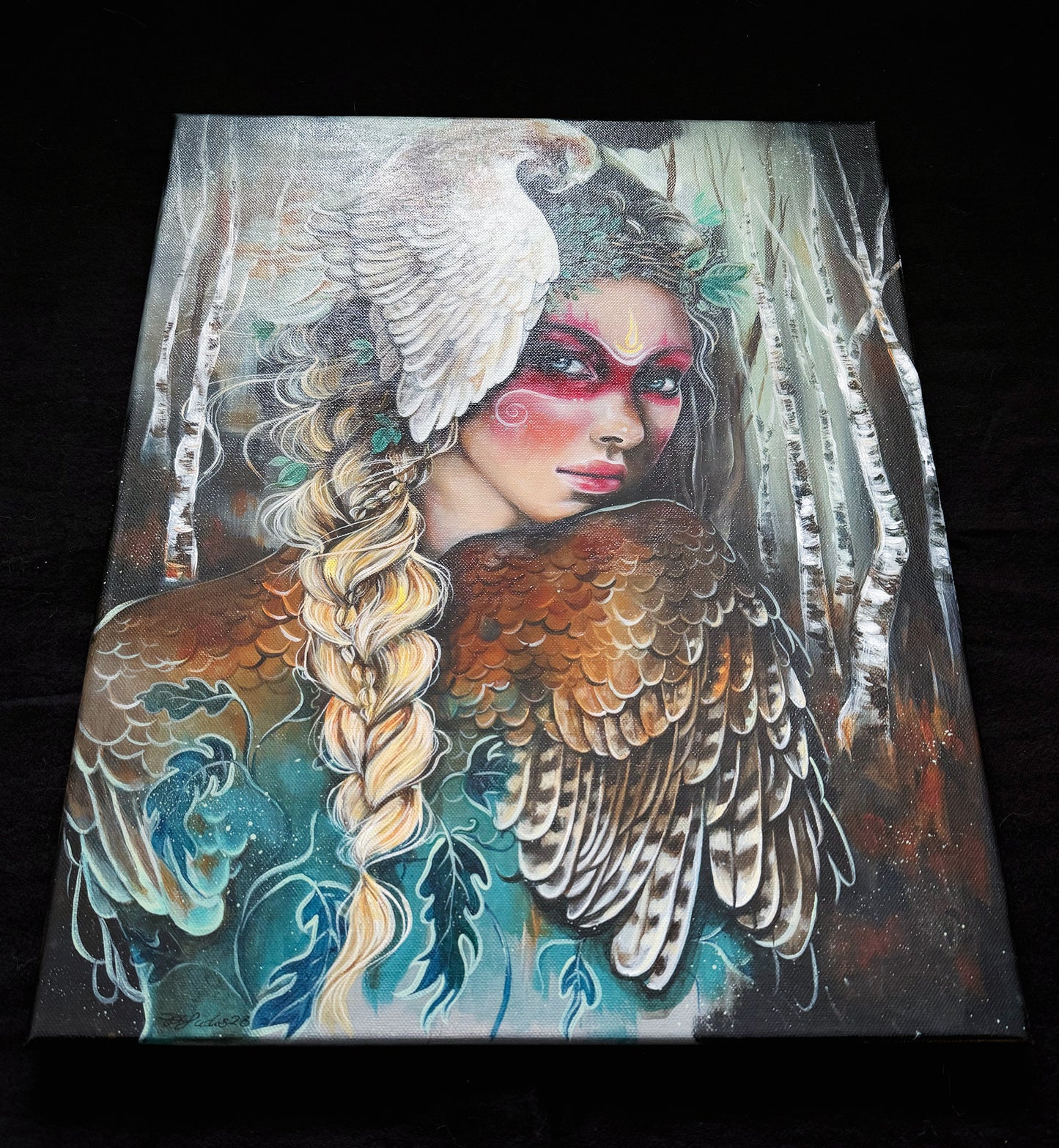 Originalmalerei Freya