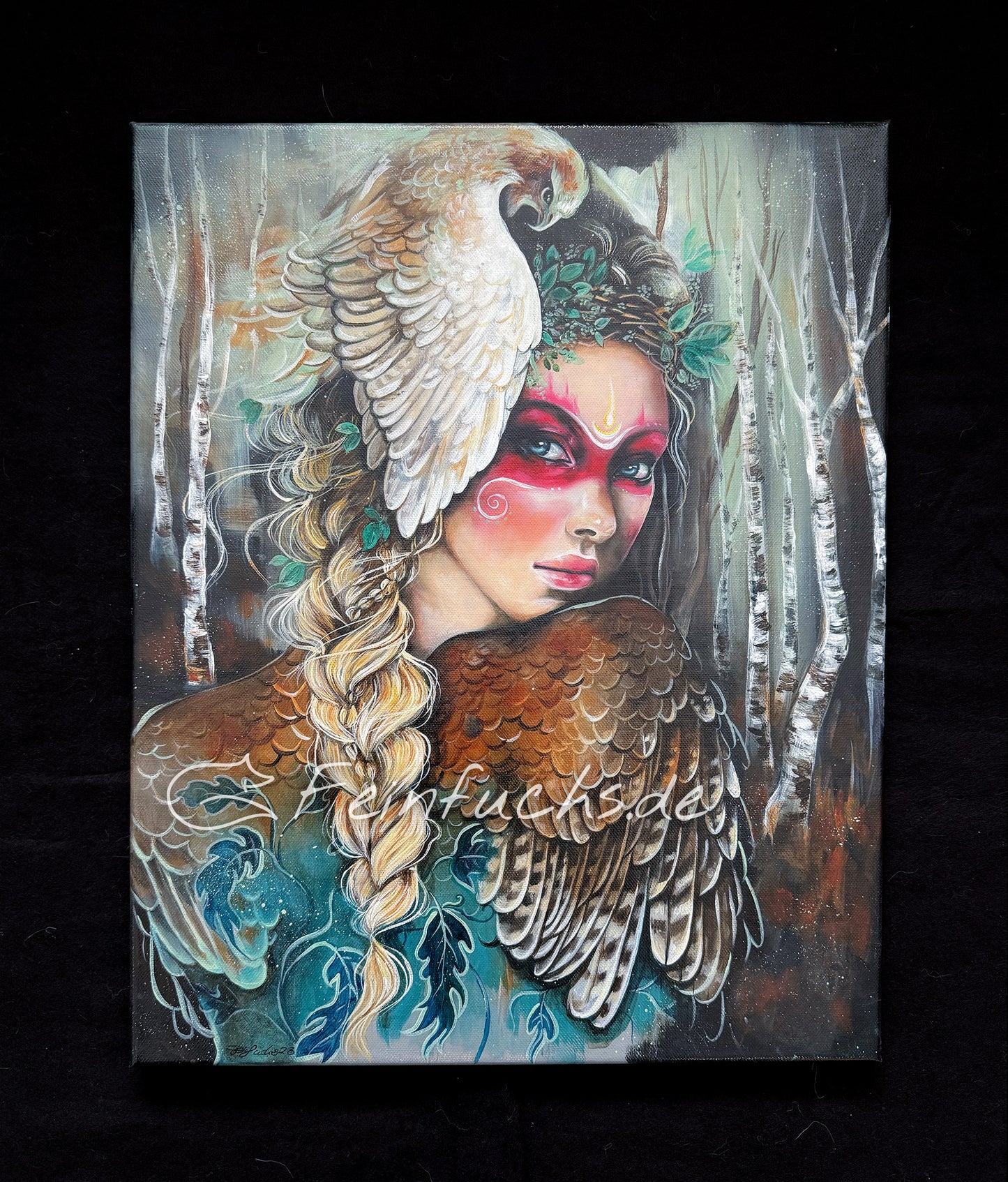 Originalmalerei Freya