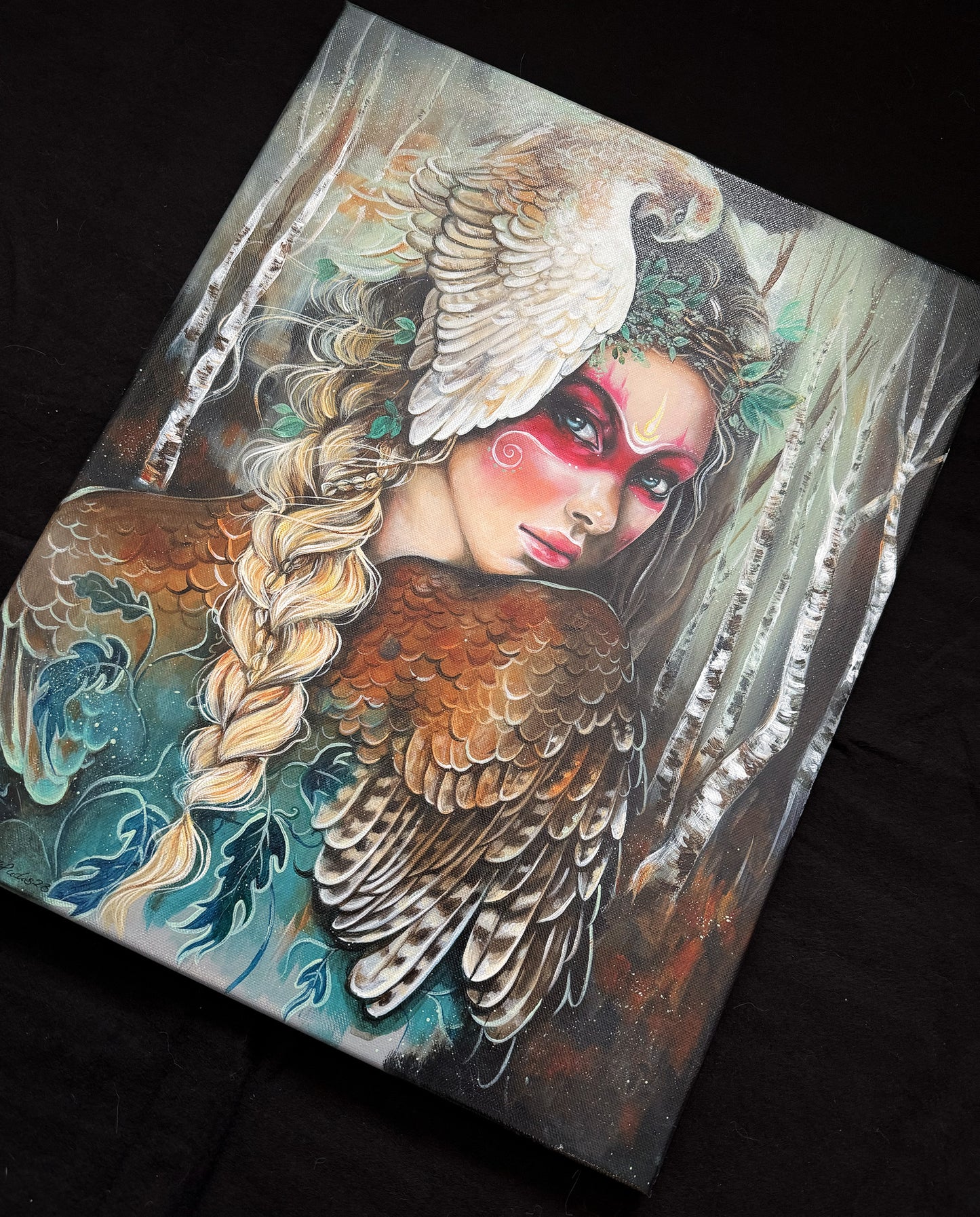 Originalmalerei Freya