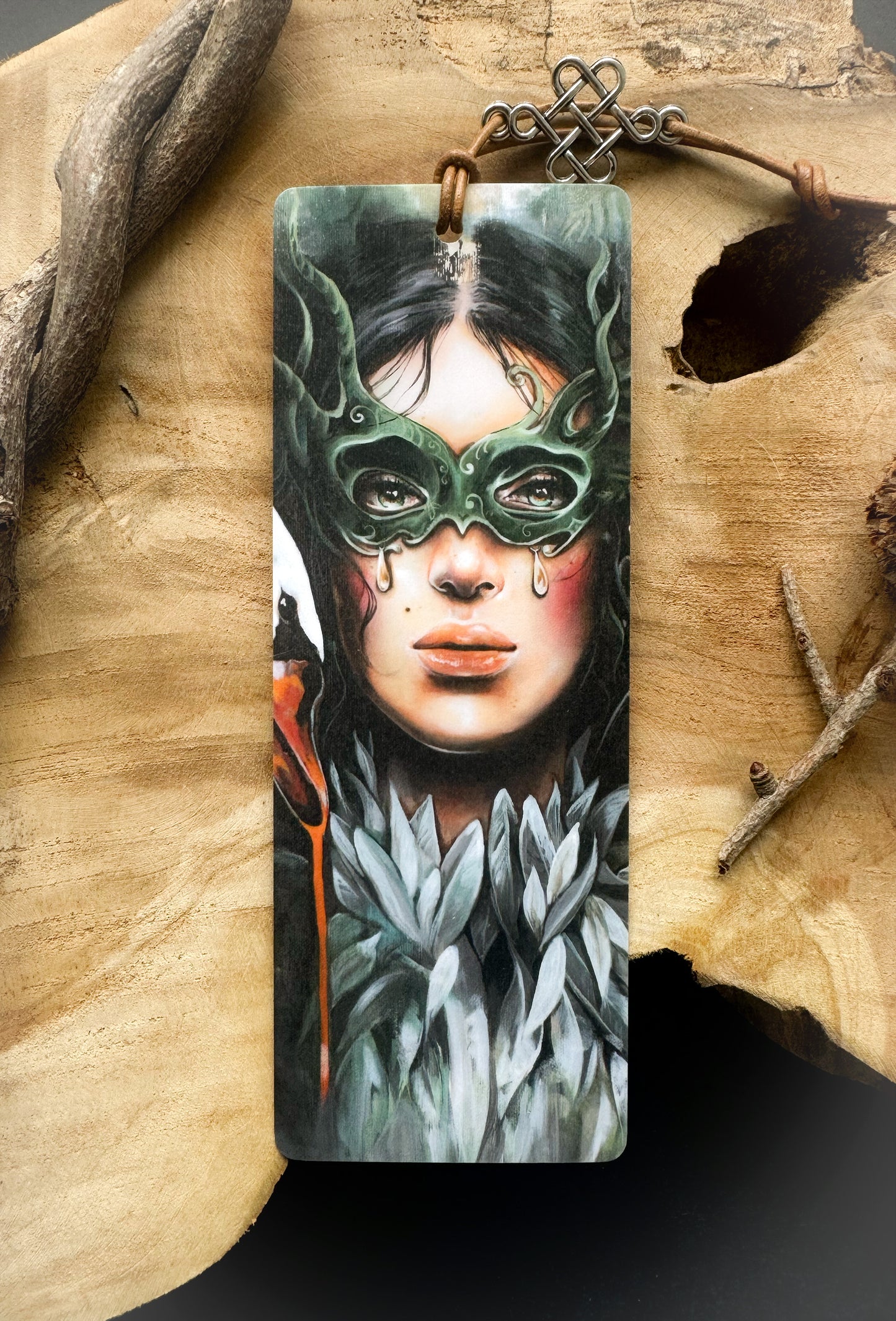 Fantasy Lesezeichen Silva, handgefertigt