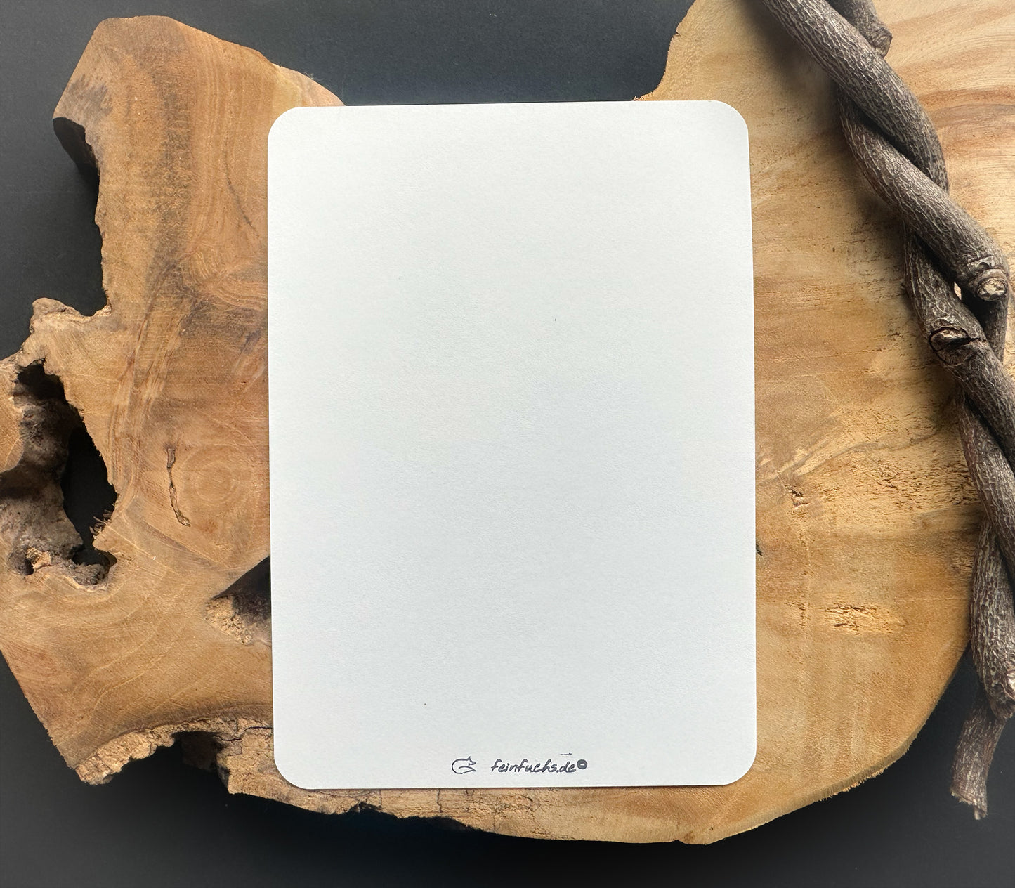 Mini Kunstdruck Fairy Fox, Kunstkarte Fuchs