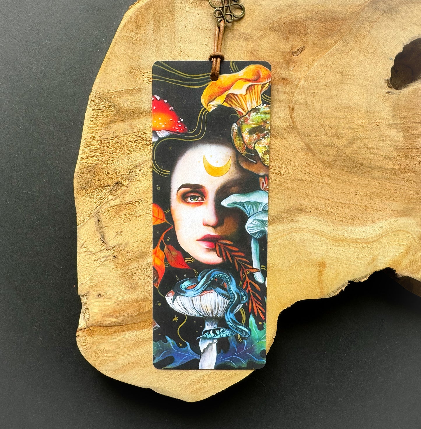 Fantasy Lesezeichen Autumn Feelings, handgefertigt