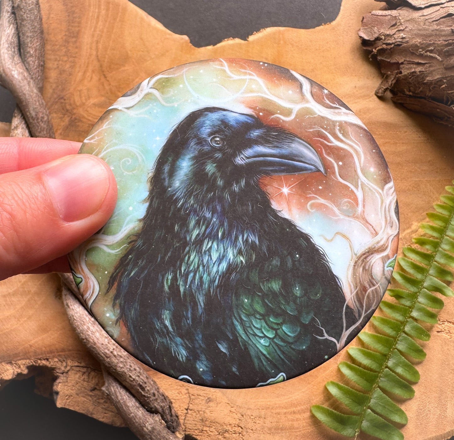 Rabe Magnet, Kühlschrankmagnet