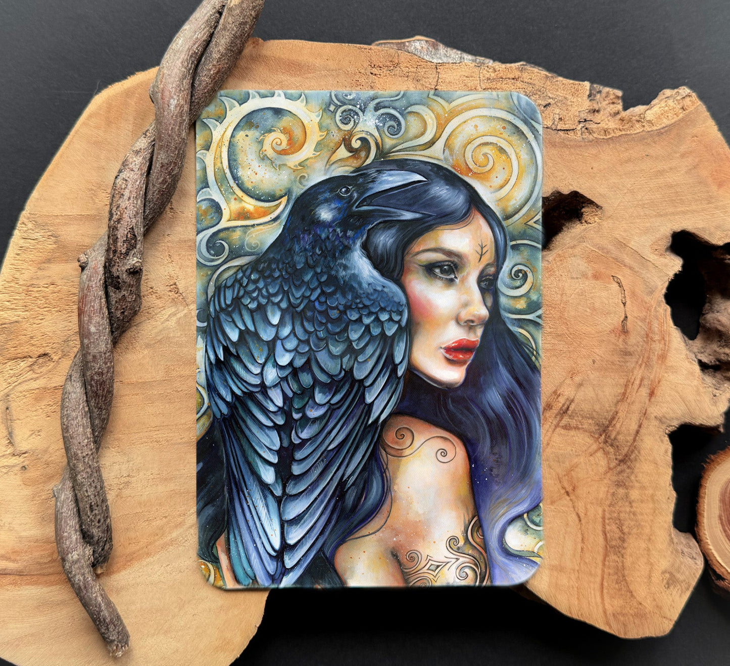 Kunstkarte Morrigan