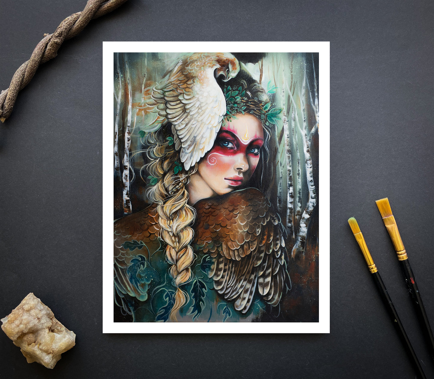 Fine Art Print Göttin Freya