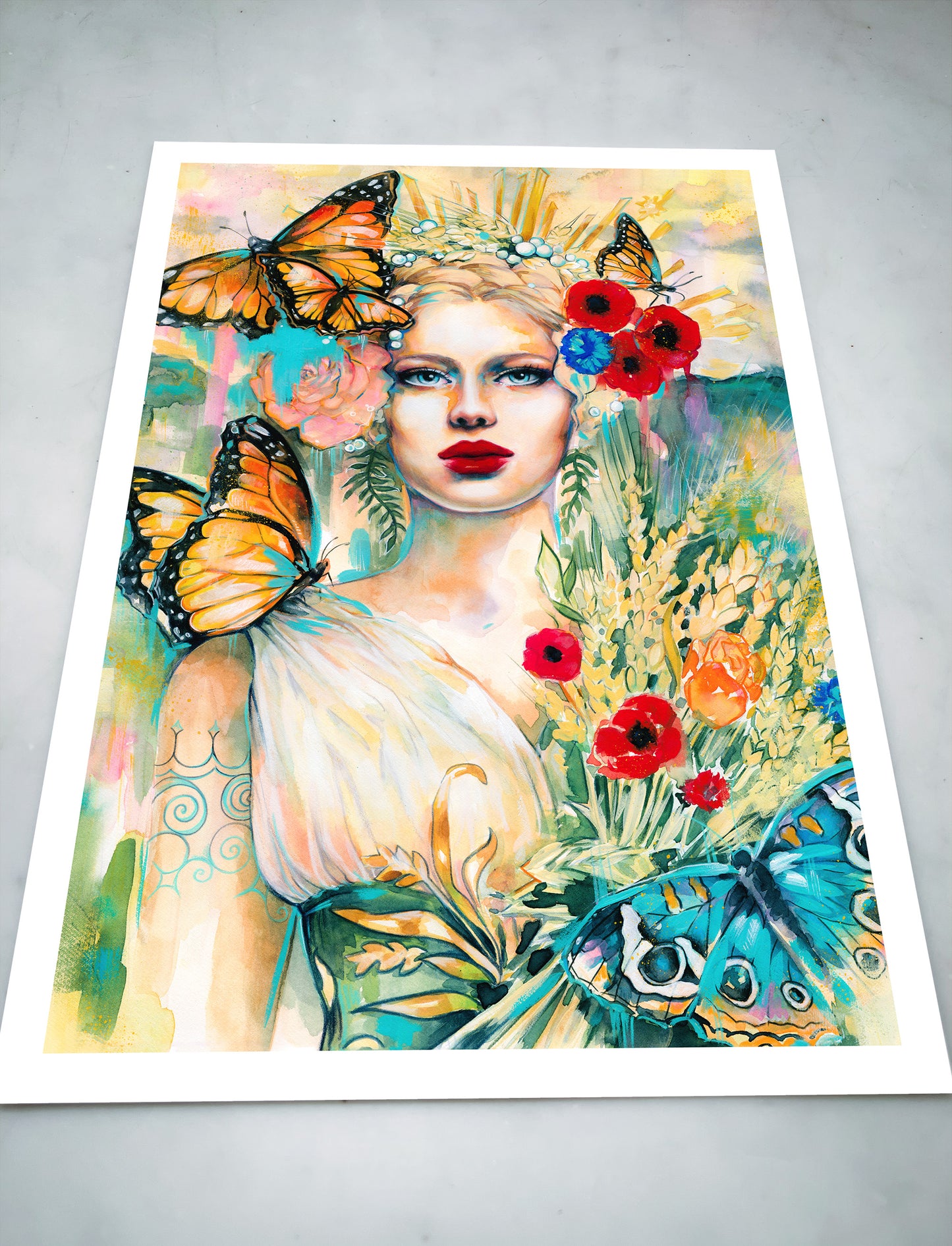 Fine Art Print Göttin Demeter
