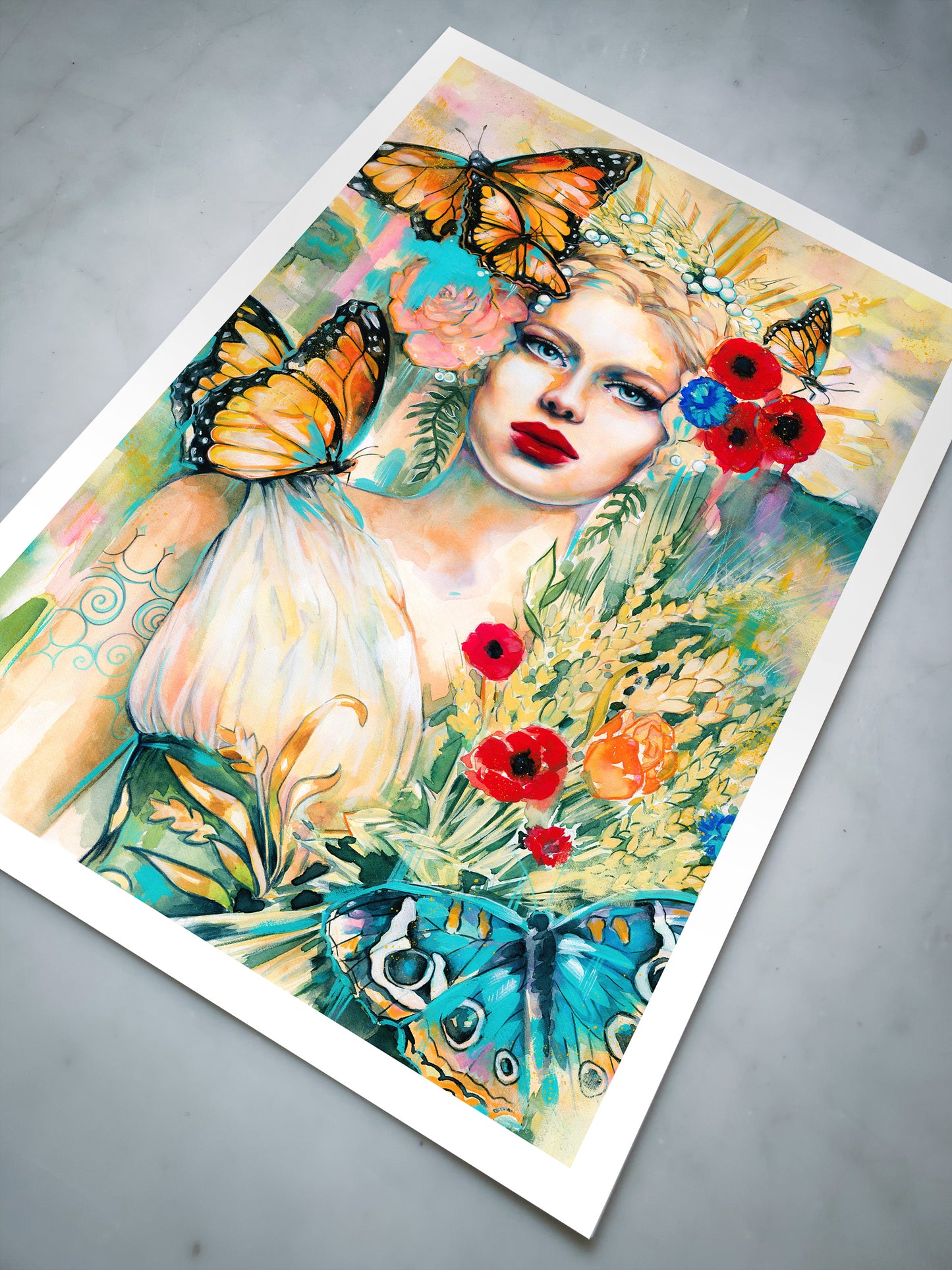 Fine Art Print Göttin Demeter