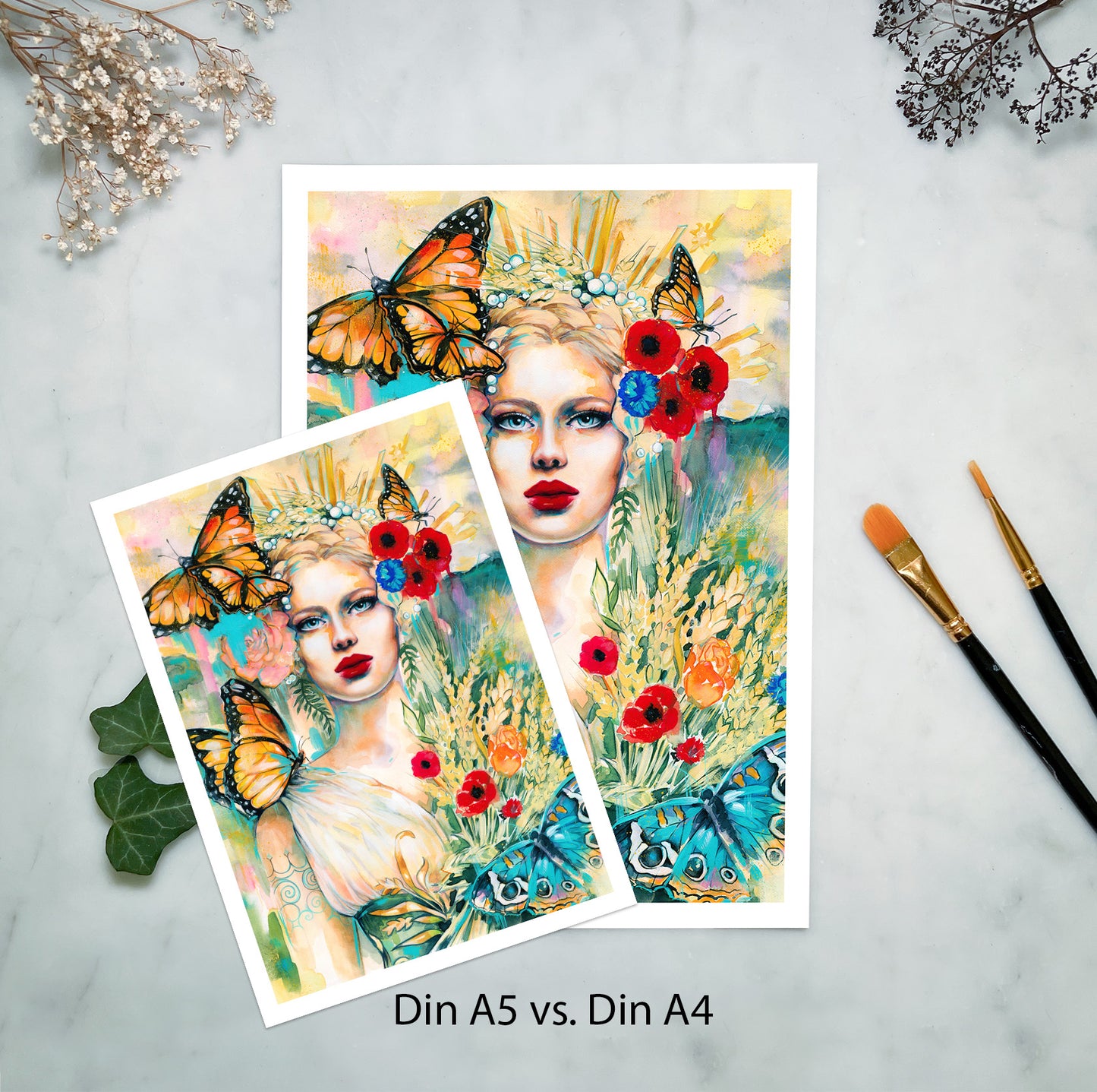 Fine Art Print Göttin Demeter