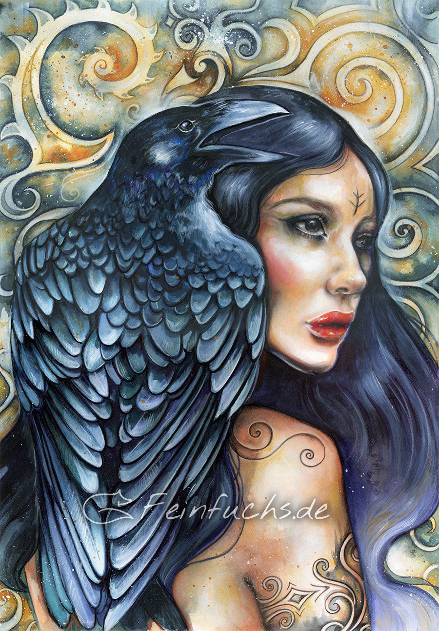 Fine Art Print Morrigan