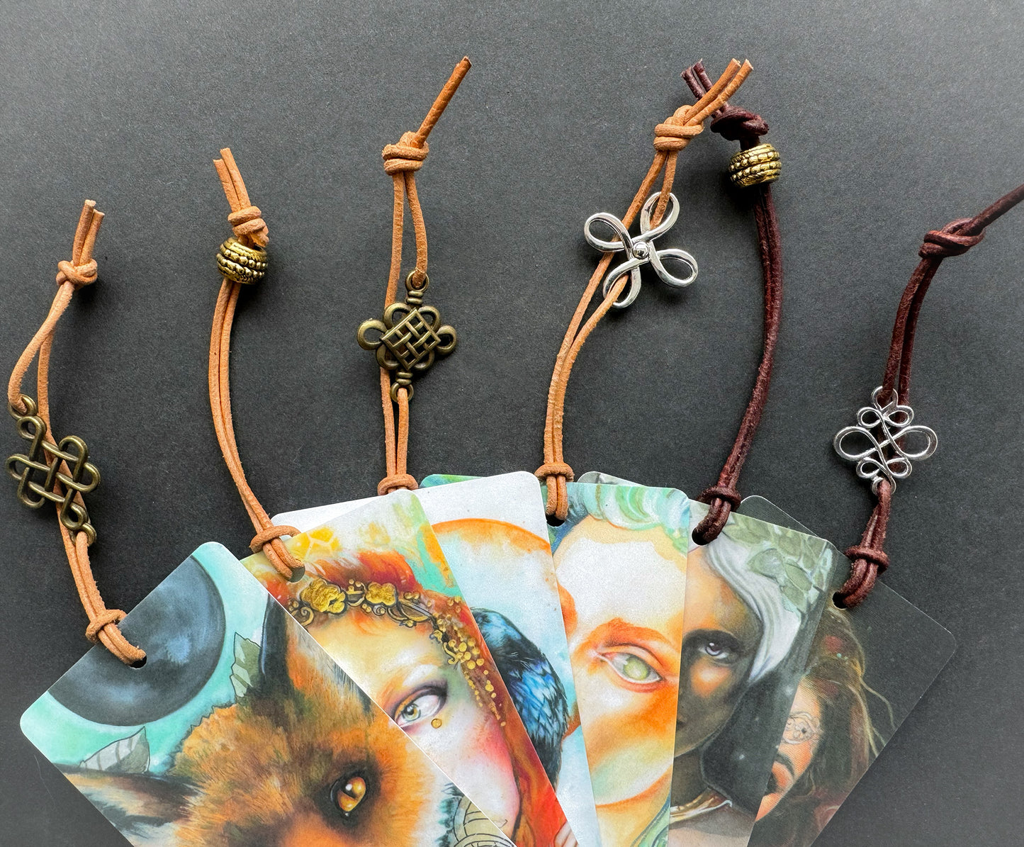 Fantasy Lesezeichen Göttin Skadi, handgefertigt