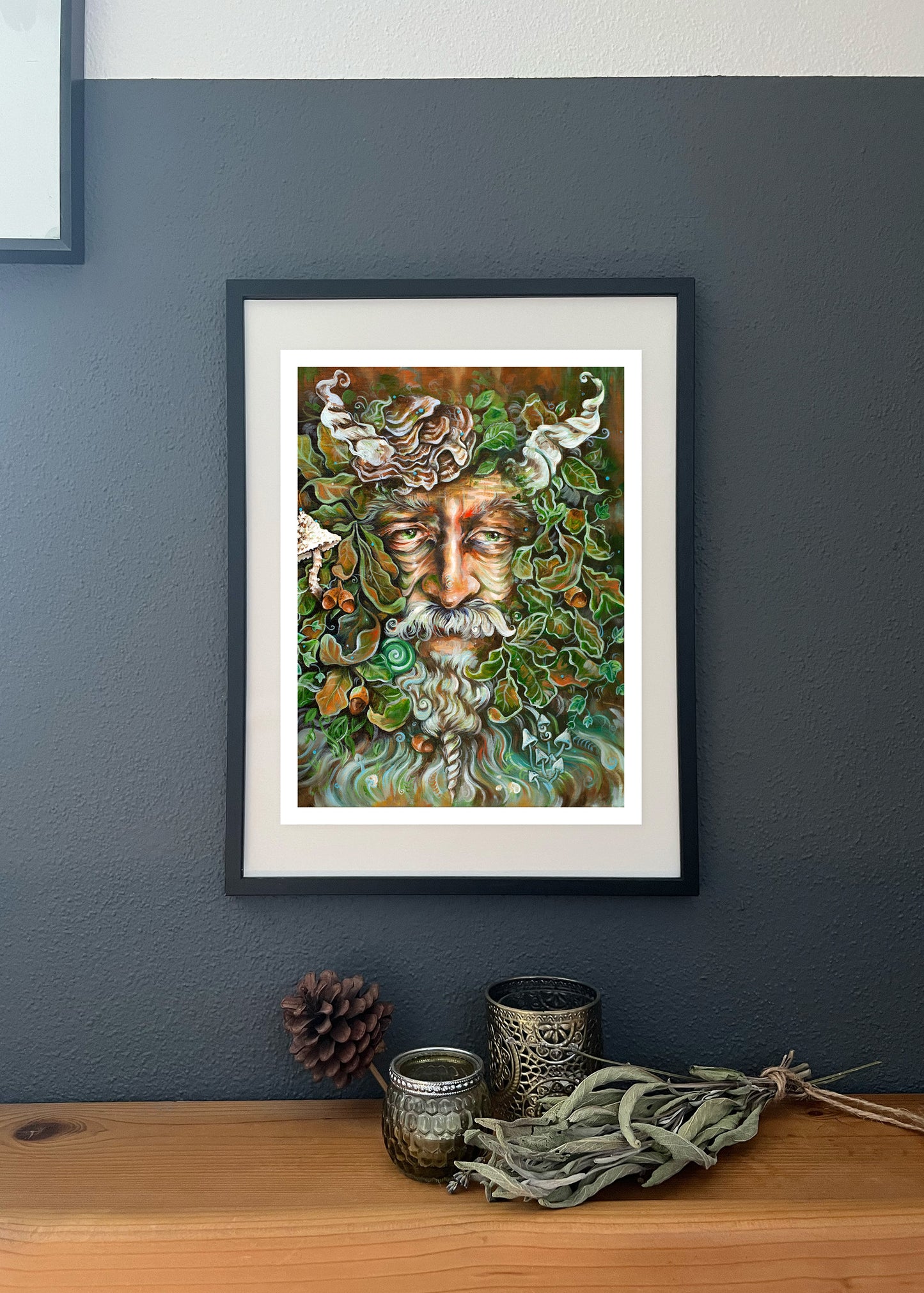 Fine Art Print Green Man