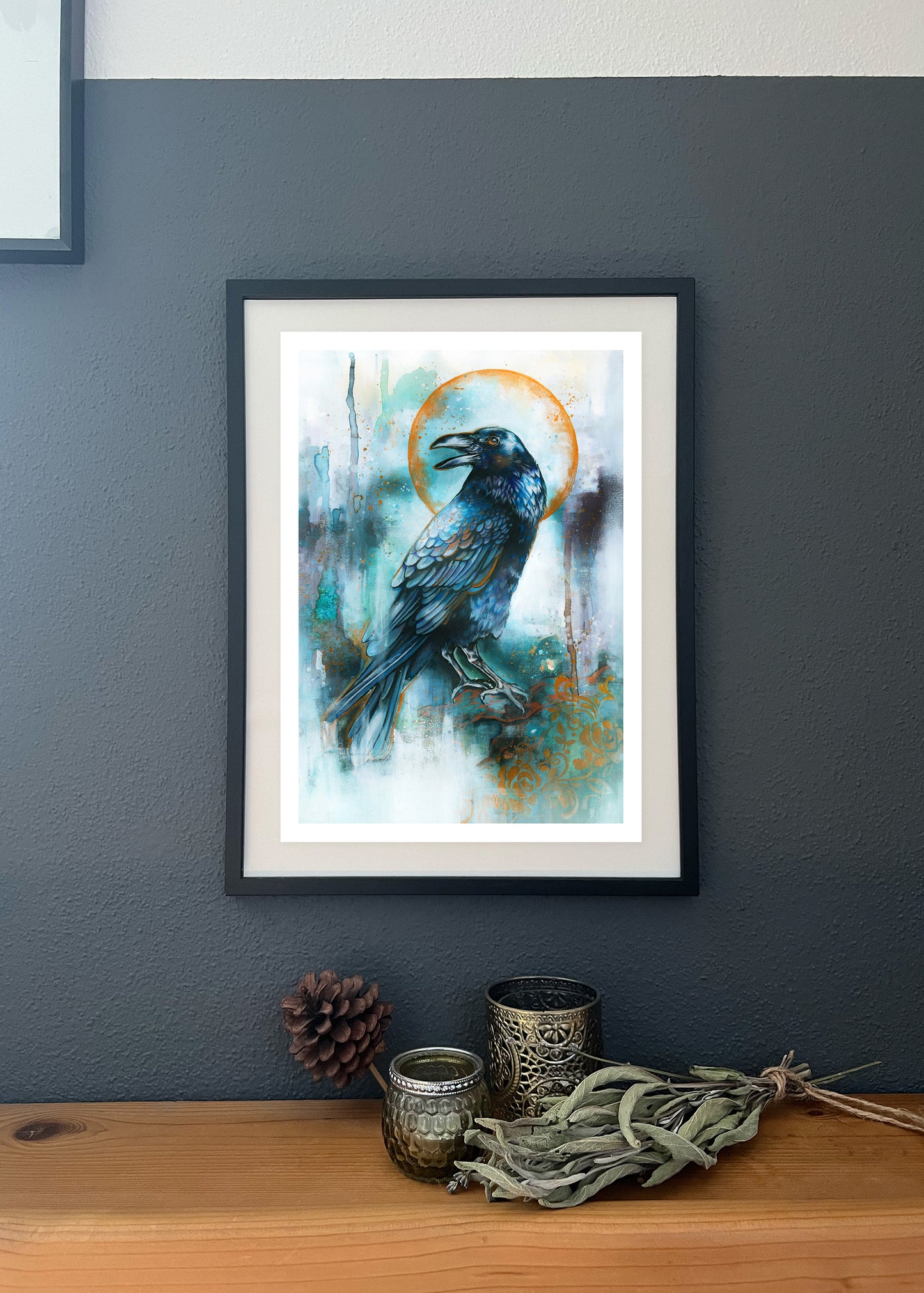 Fine Art Print Rabe, Kolkrabe, Krähe