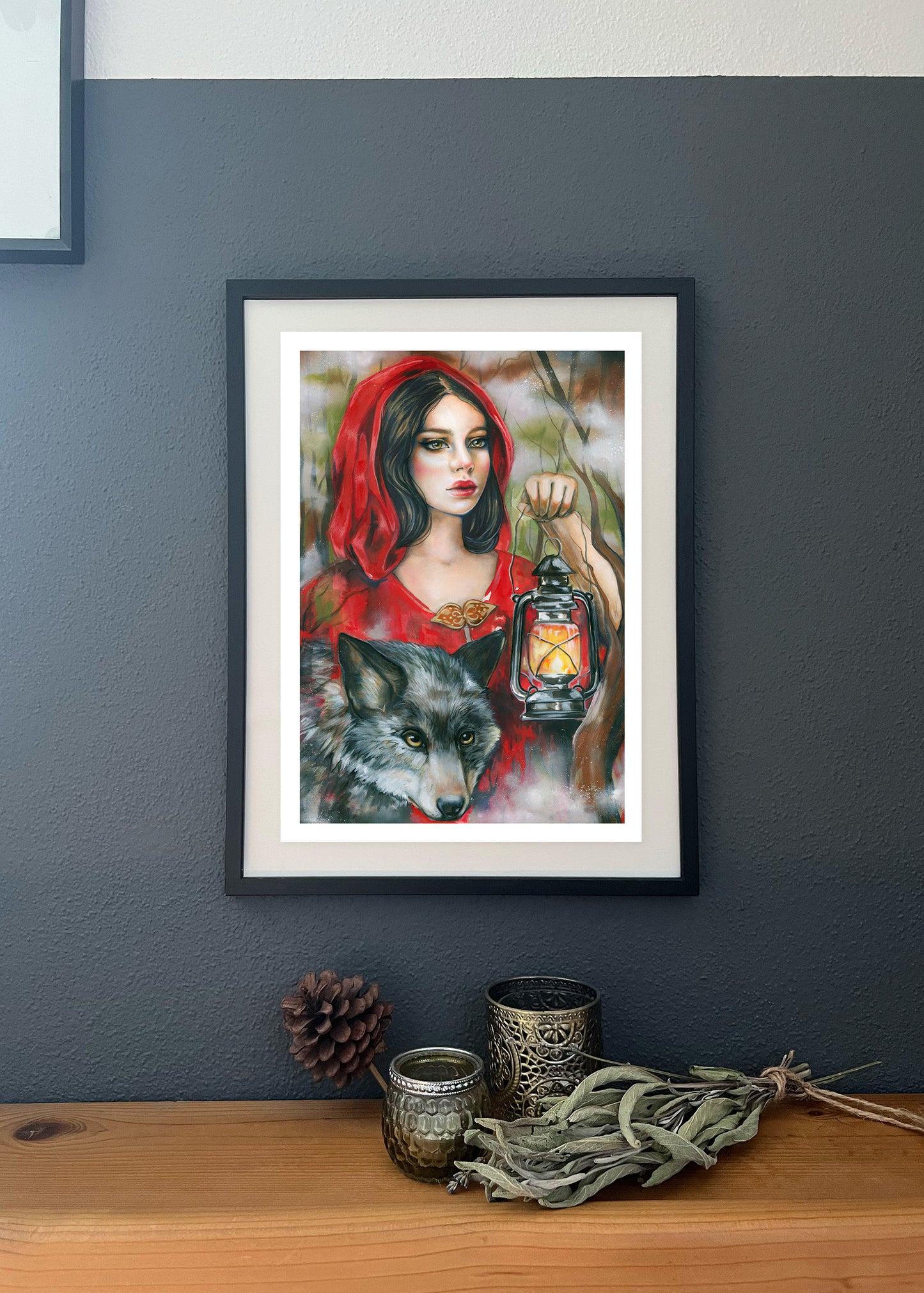 Fine Art Print Rotkäppchen