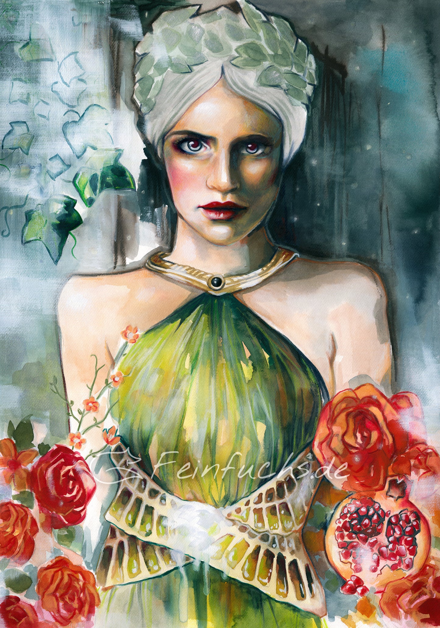 Fine Art Print Göttin des Frühlings
