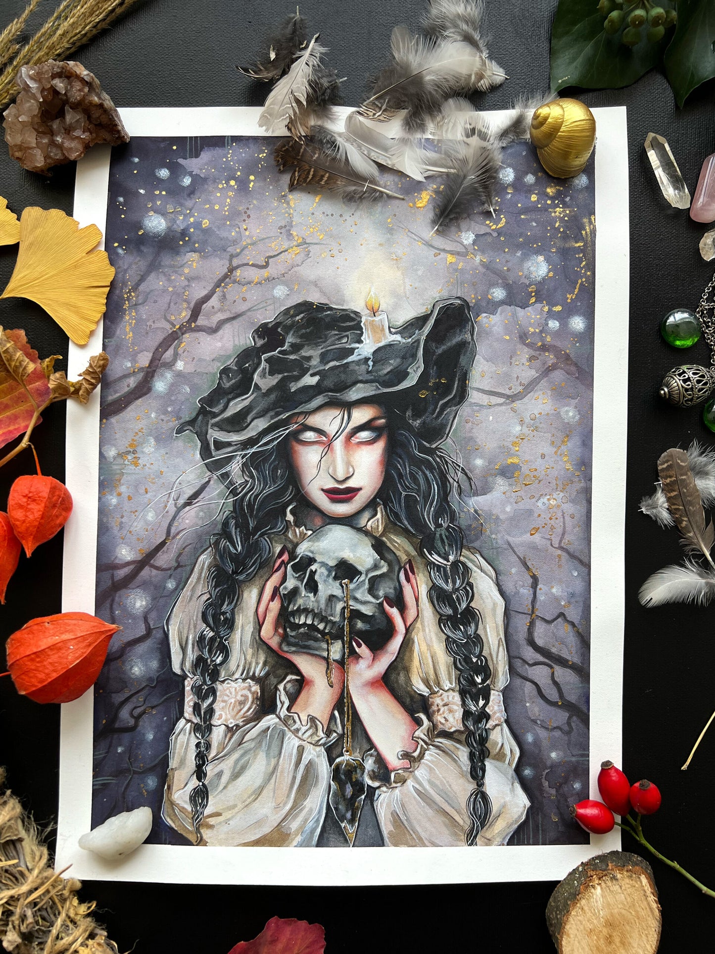 Produktfoto des Kunstdrucks "Lady Strega"
