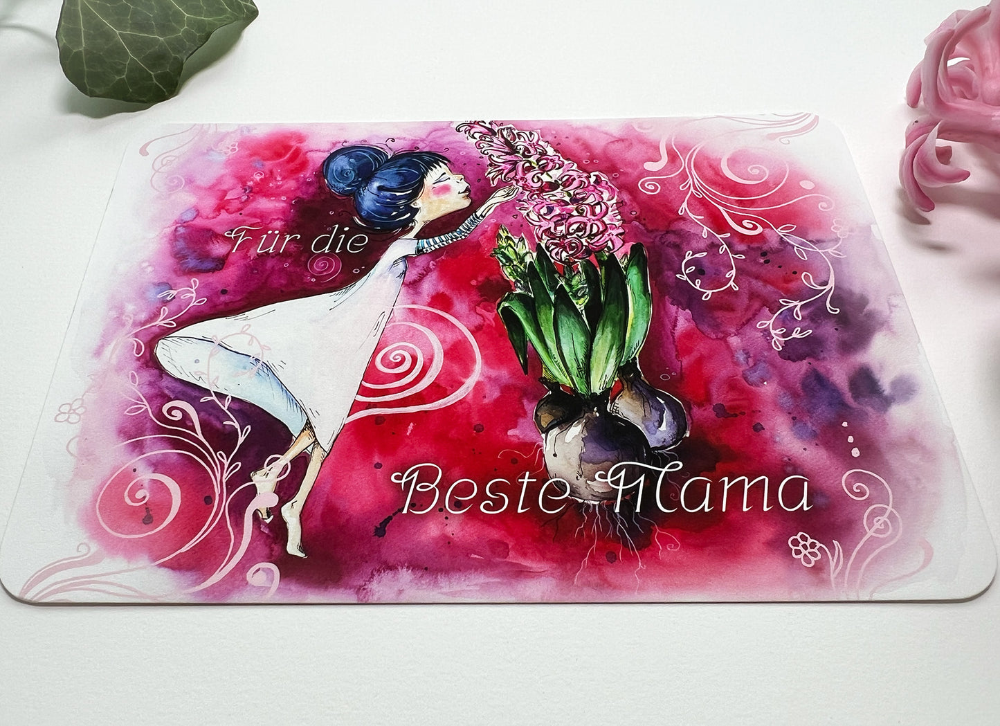 Kunstkarte Muttertag "Beste Mama"