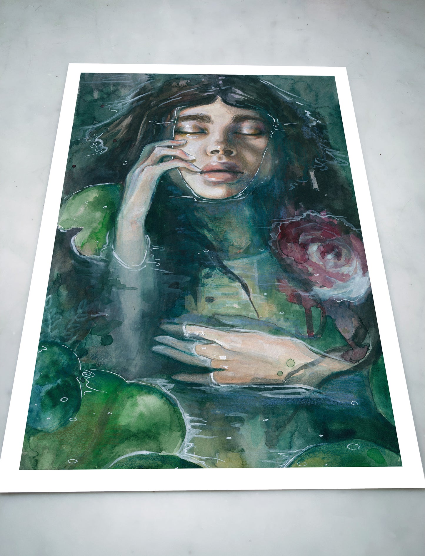 Fine Art Print Ophelia
