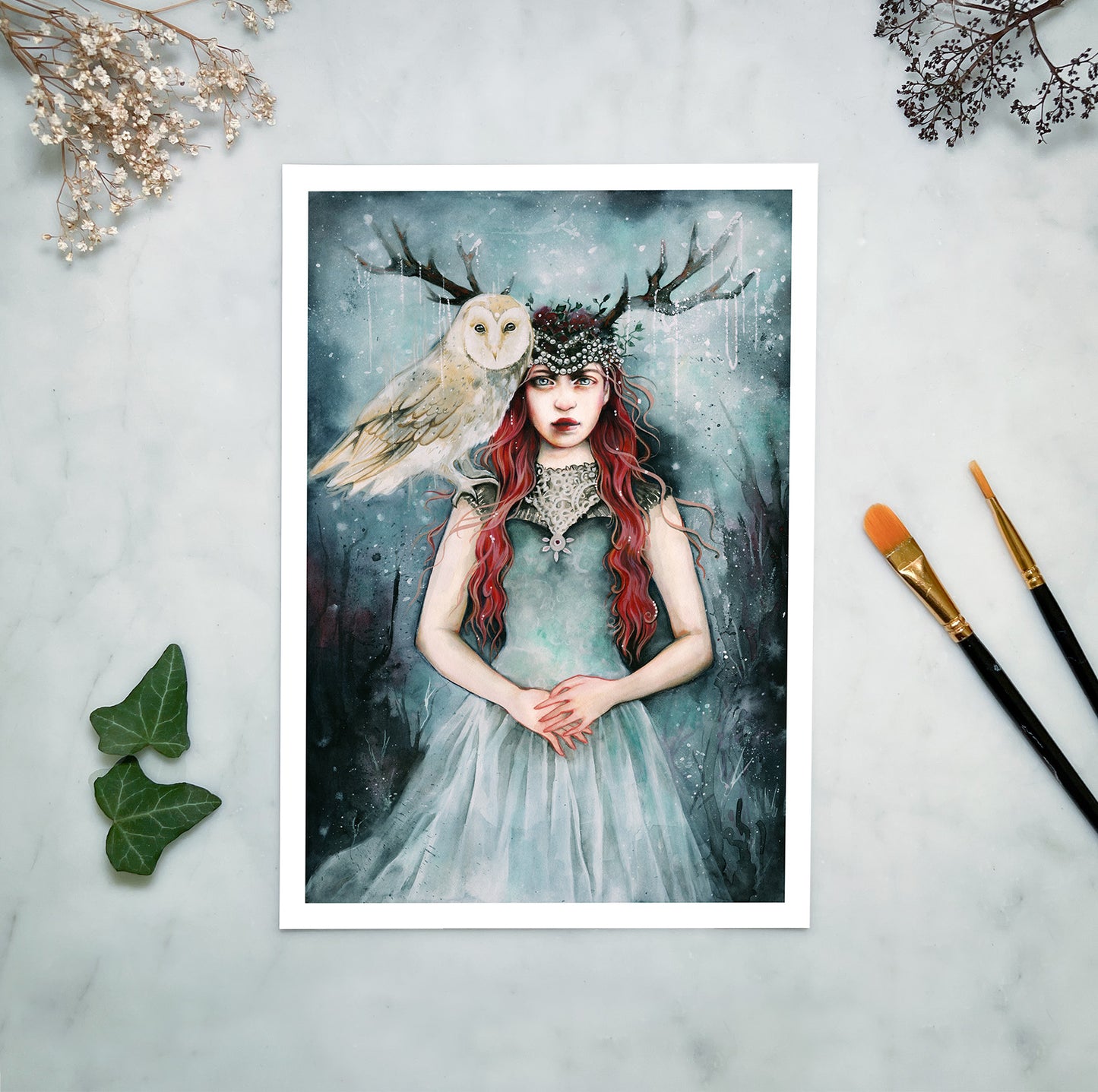 Fine Art Print Skadi, Goddess of Winter