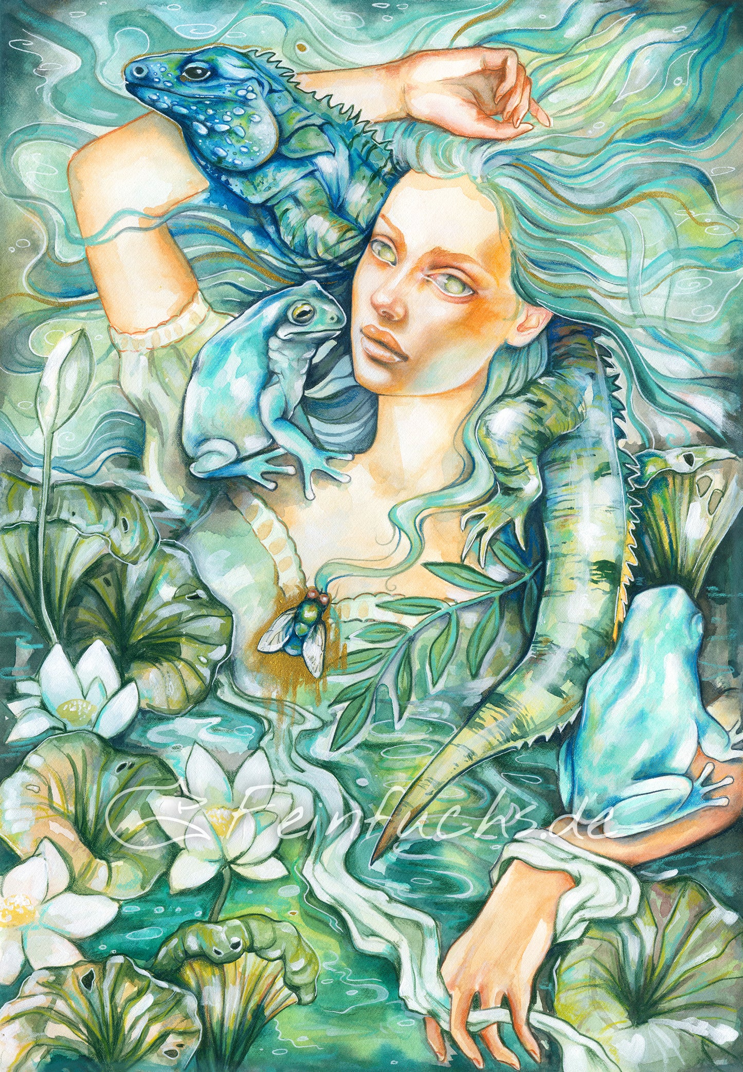 Fine Art Print Göttin Metis