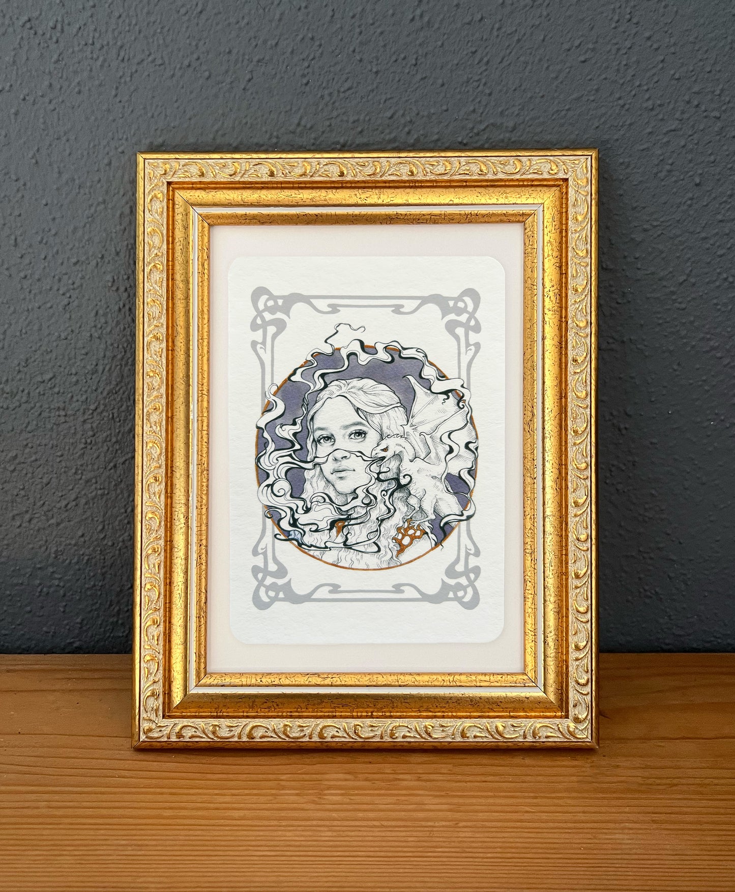 Kunstkarte Mother of Dragons