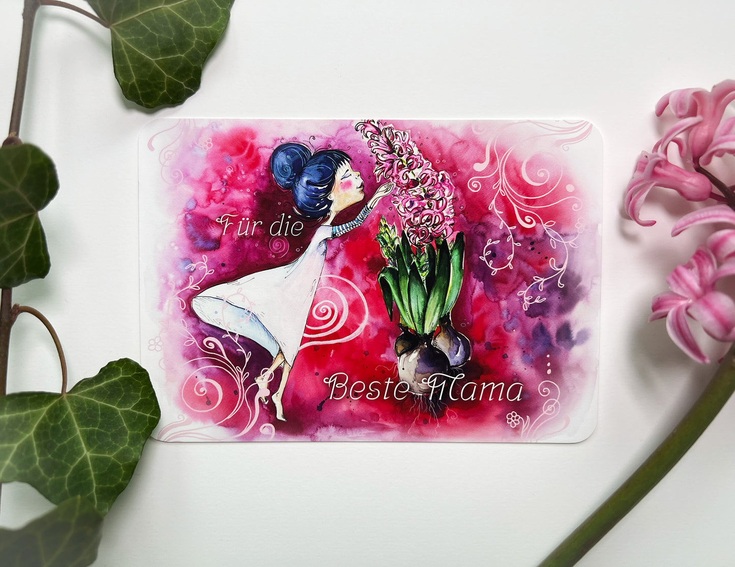 Kunstkarte Muttertag "Beste Mama"