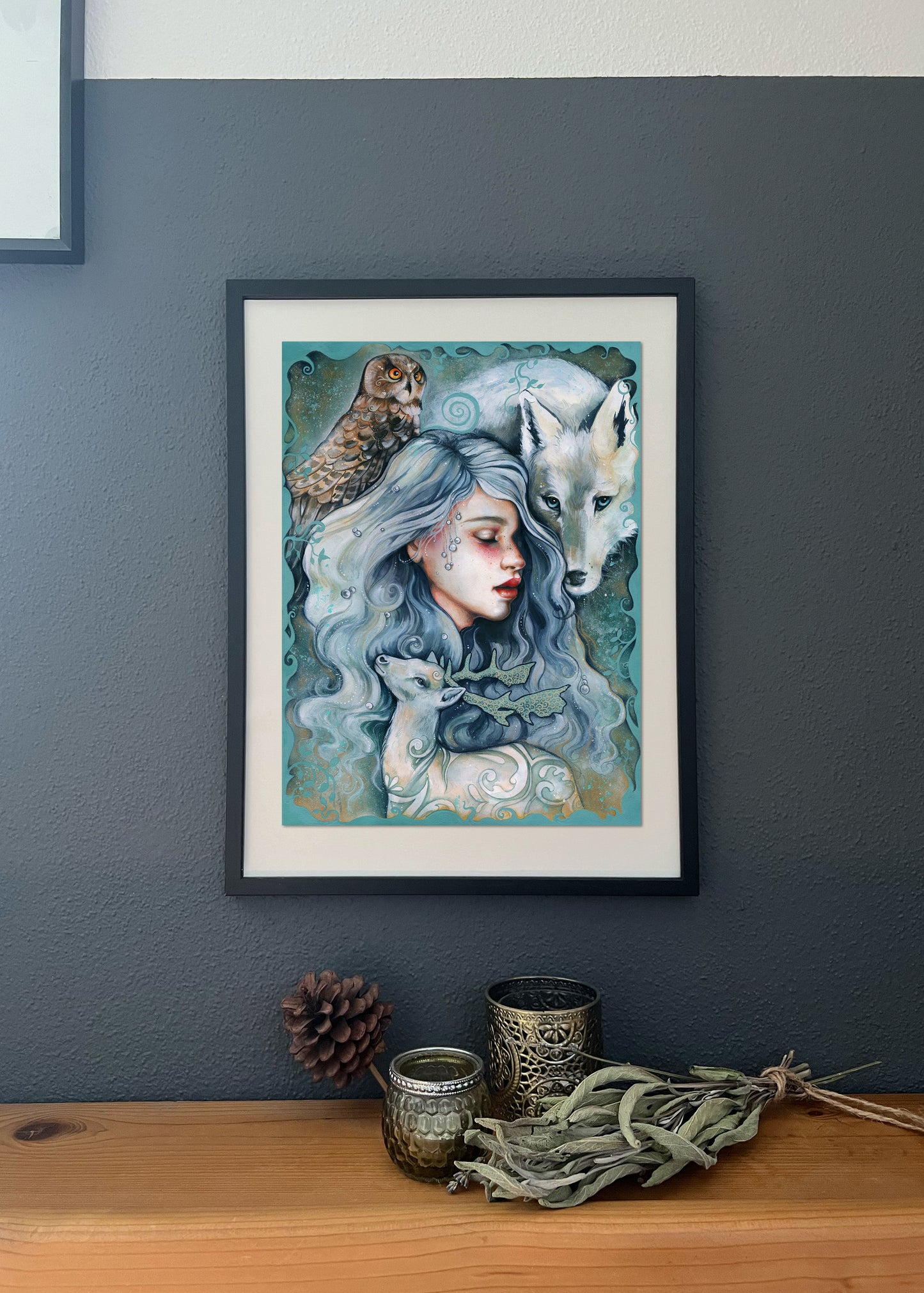 Fine Art Print Winter Fairy