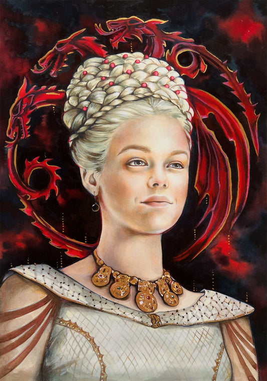 Portrait Rhaenyra Targaryen