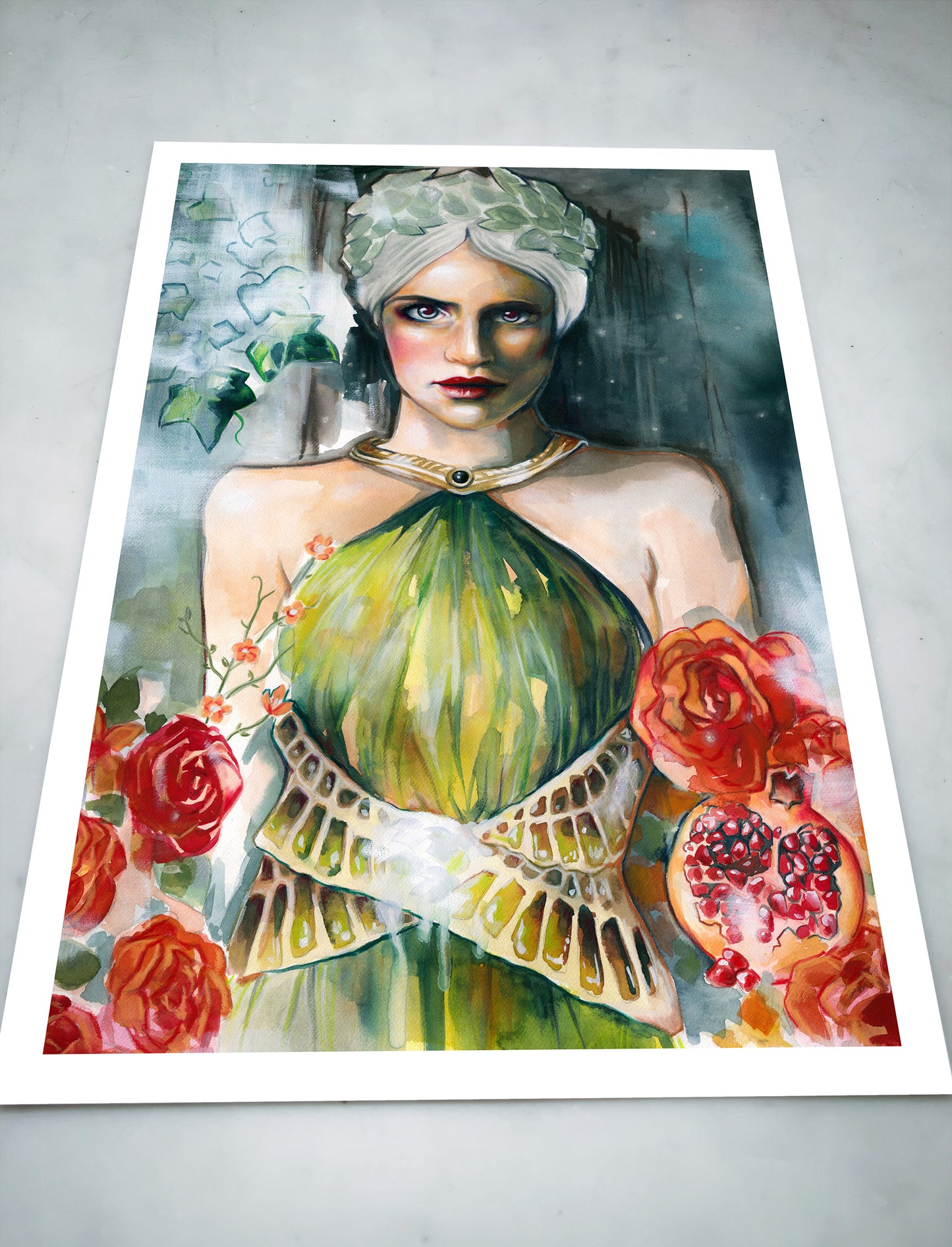Fine Art Print Göttin des Frühlings