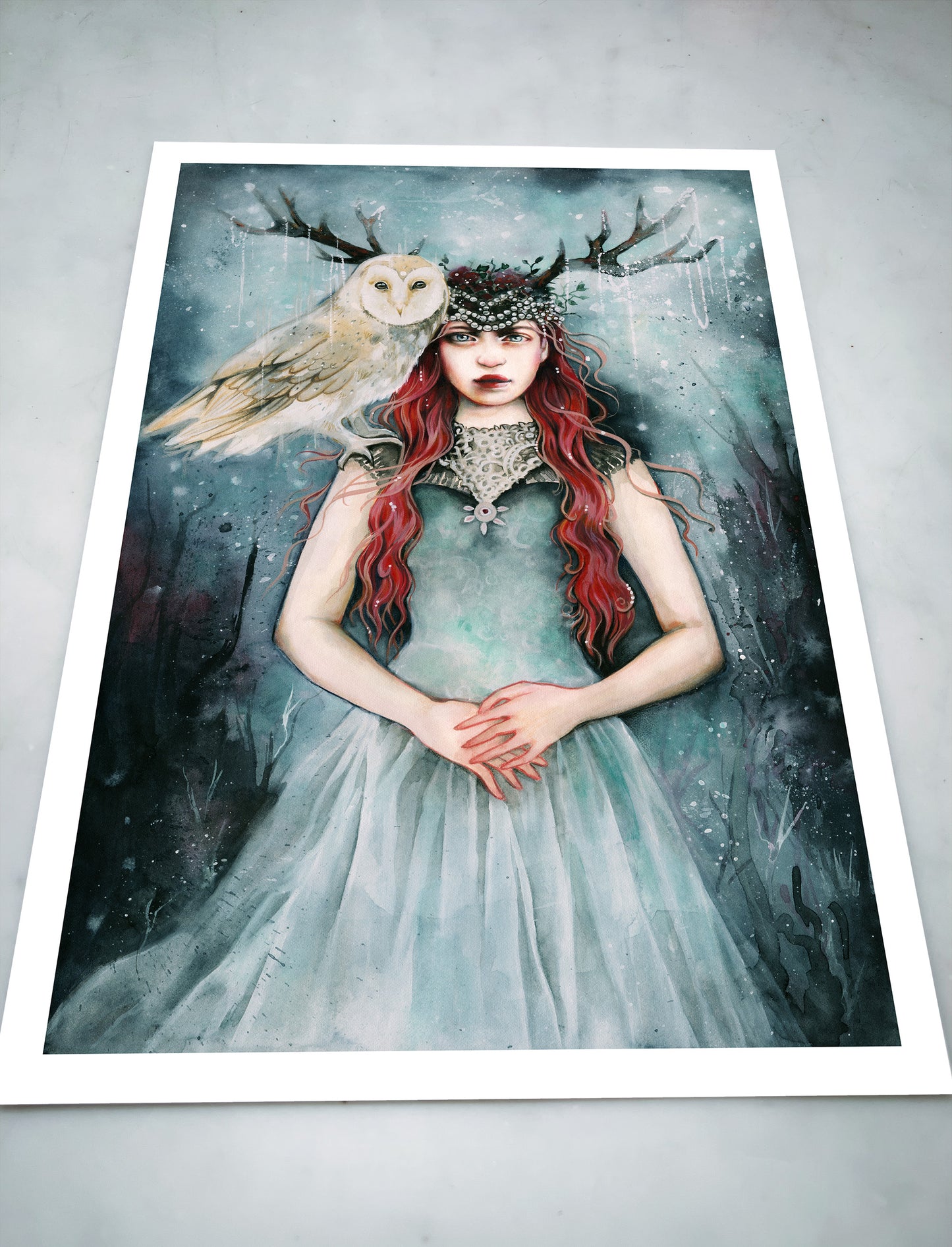 Fine Art Print Skadi, Goddess of Winter