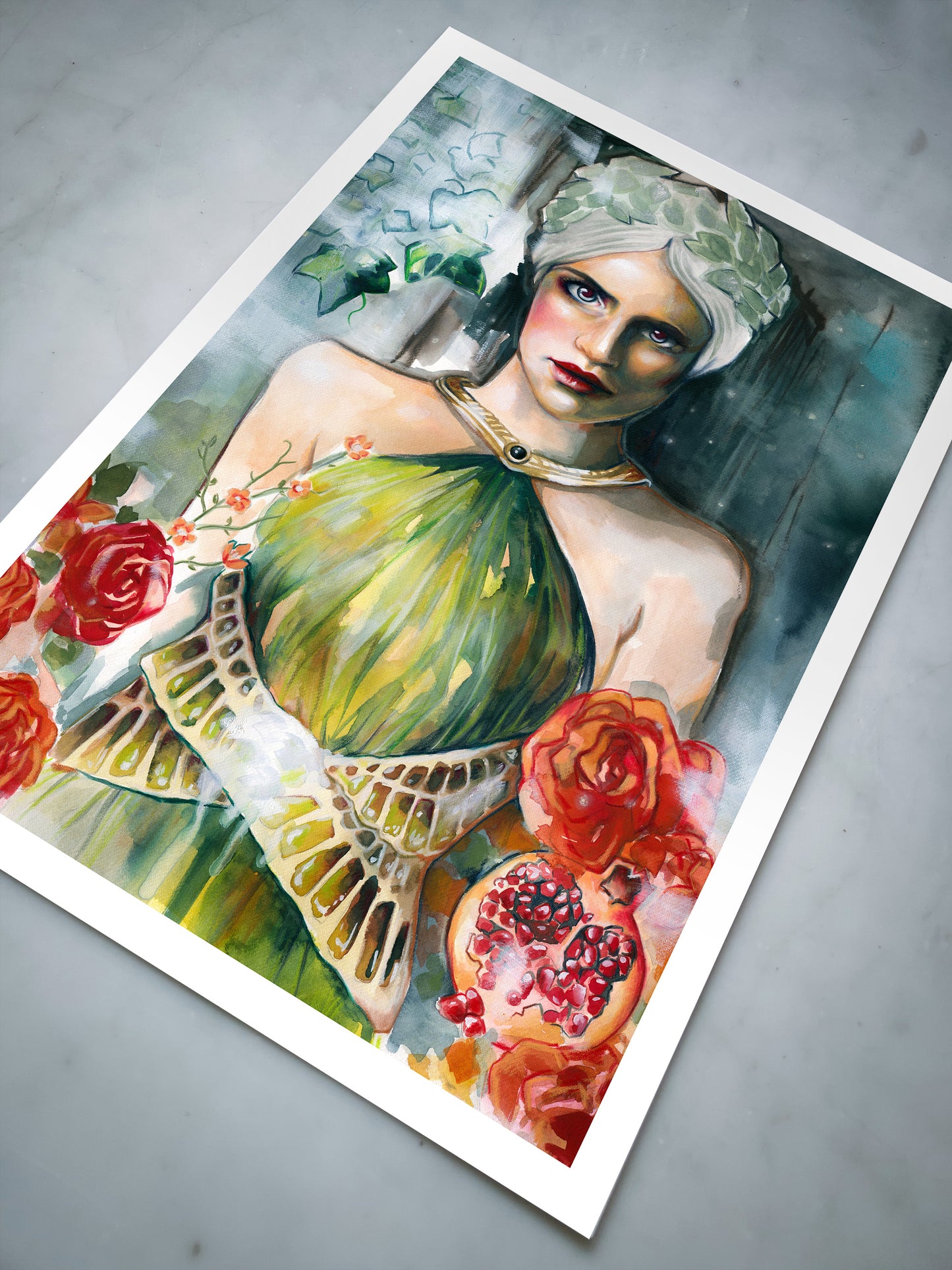 Fine Art Print Göttin des Frühlings