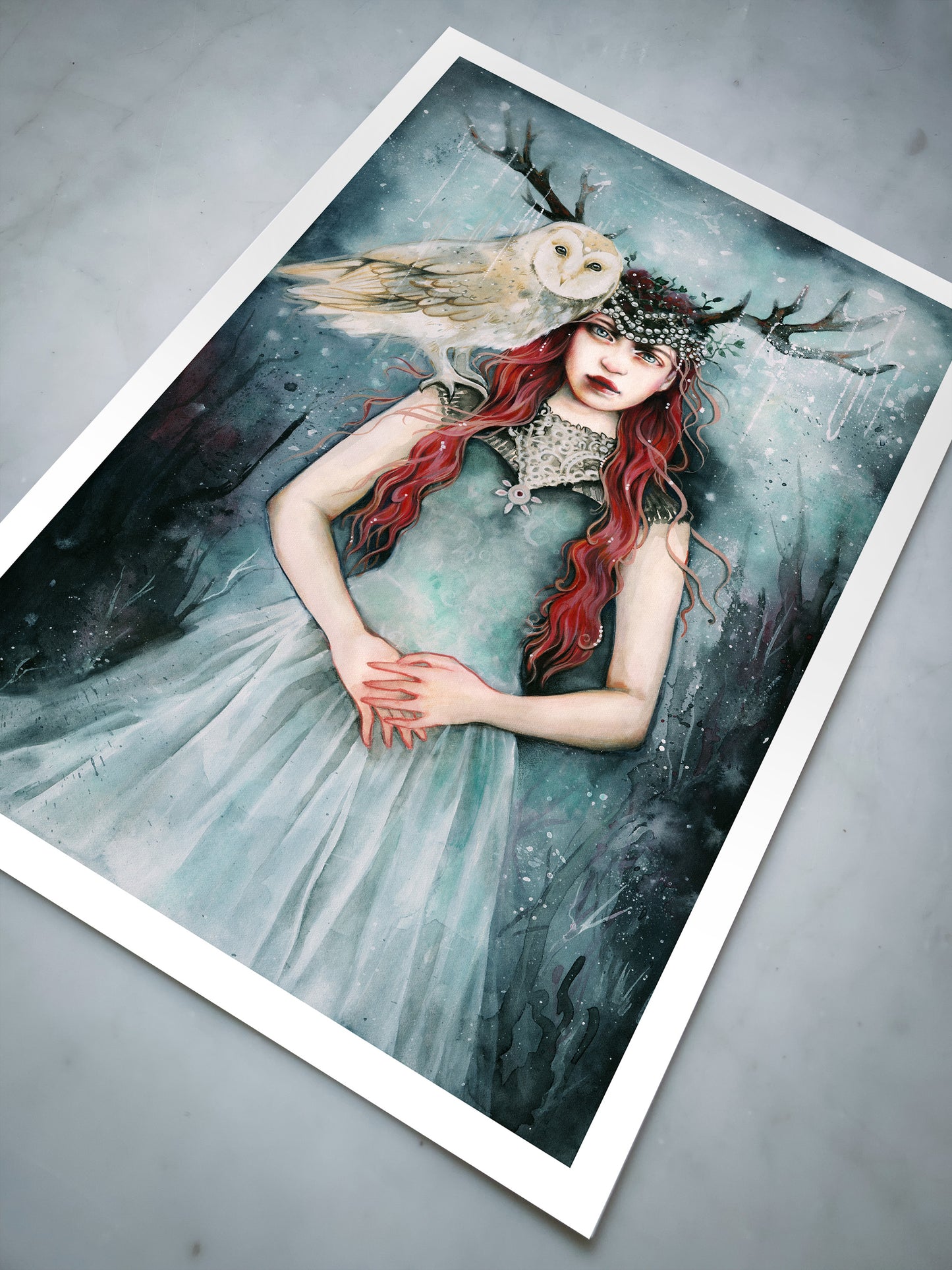 Fine Art Print Skadi, Goddess of Winter