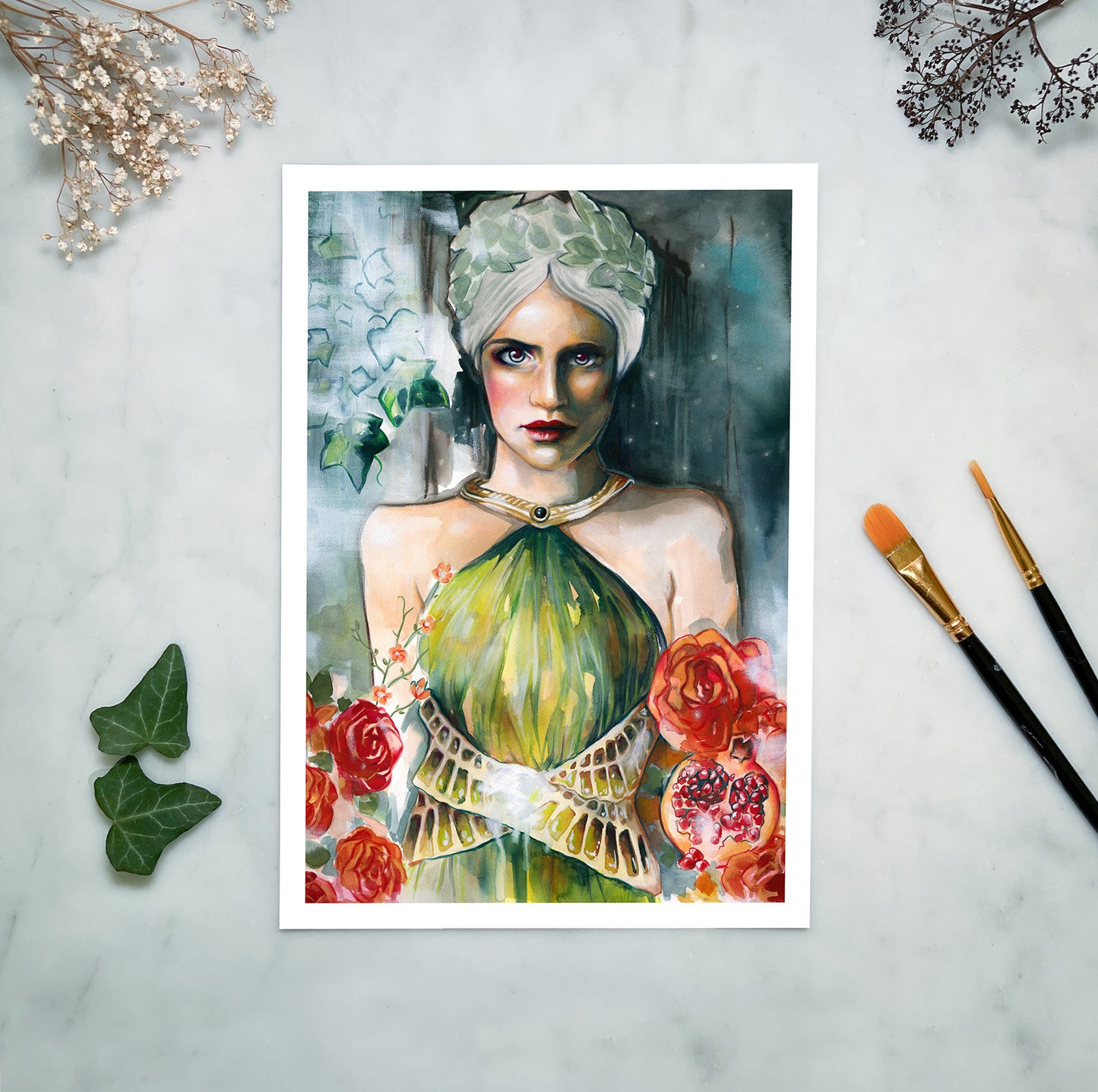 Fine Art Print Göttin des Frühlings