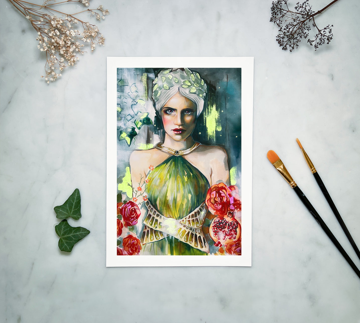 Fine Art Print Göttin des Frühlings